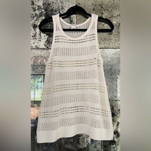 Club Monaco Knit Racerback Sweater Tank Medium